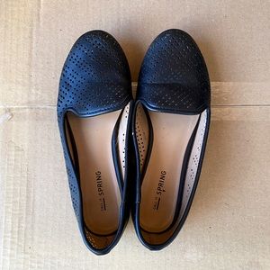 Call It Spring Newport Beach Black Loafer Flats